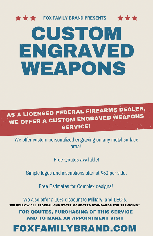 Engraved Weapons Service